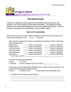 Project HEAL - Semantic Scholar