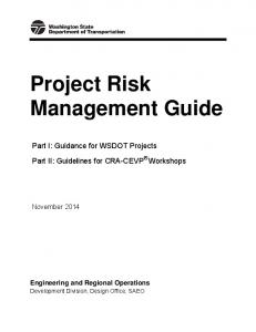 Project Risk Management Guide 10-2013