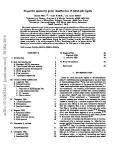 Projective symmetry group classification of chiral spin liquids