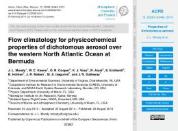 Properties of dichotomous aerosol