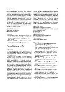 Propofol bradycardia