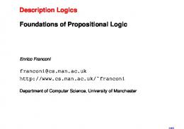 Propositional Logic