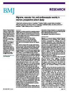 prospective cohort study - The BMJ