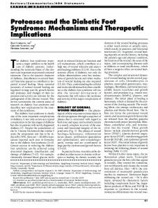 Proteases and the Diabetic Foot Syndrome - Diabetes Care