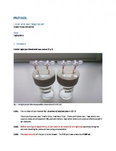 PROTOCOL Litter and soil respiration