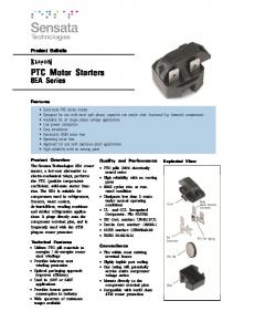 PTC Motor Starters