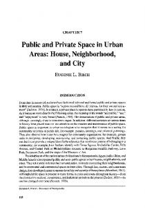 Public and Private Space in Urban Areas: House ... - Springer Link