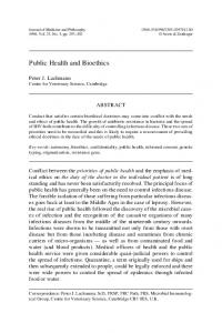 Public Health and Bioethics