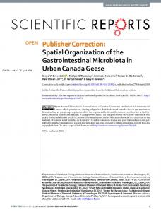 Publisher Correction: Spatial Organization of the ...