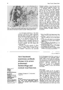 pulmonary haemorrhage and - Europe PMC