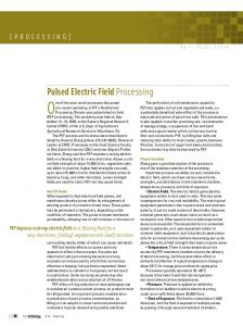 Pulsed Electric Field Processing - Diversified Technologies,Inc.