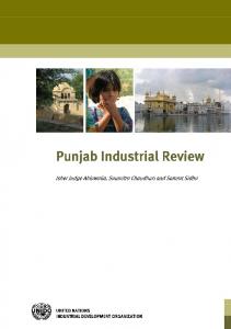 Punjab Industrial Review - Unido