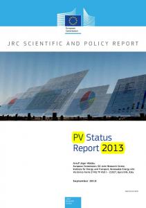 PV Status Report 2013