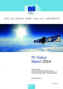 PV Status Report 2014