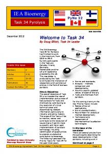 PyNe Issue 32 - IEA Bioenergy Task 34