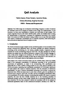 QoS Analysis - Semantic Scholar