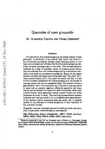 Quantales of open groupoids