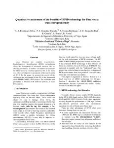 Quantitative assessment of the benefits of RFID technology for ...