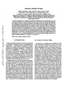 Quantum bidding in Bridge