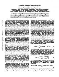 Quantum cloning of orthogonal qubits