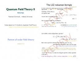 Quantum Field Theory II