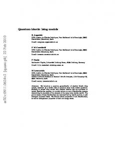 Quantum kinetic Ising models