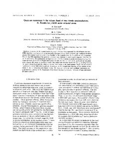 Quantum resonances in the valence band of zinc ... - APS Link Manager