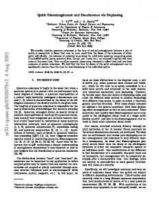 Qubit Disentanglement and Decoherence via Dephasing