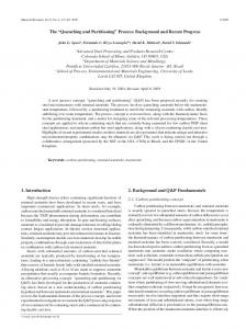 Quenching and Partitioning - CiteSeerX