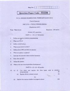 Question Paper Code : 86236