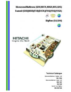 RAC Summit range technical catalogue - Thermofrost Cryo