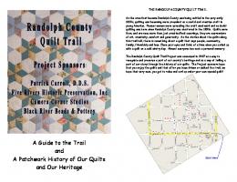 Randolph County Quilt Trail