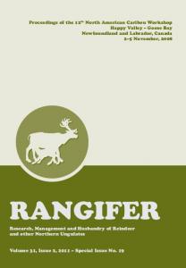 rangifer - Septentrio Academic Publishing - UiT