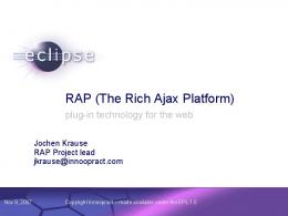 RAP (The Rich Ajax Platform)