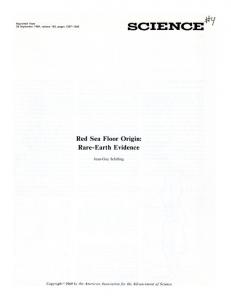 Rare-Earth Evidence