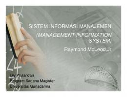 Raymond - Universitas Gunadarma