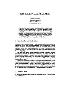 RDF Data in Property Graph Model