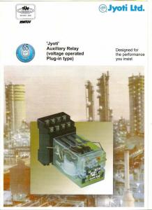 RE - 300 Relay - Jyoti Ltd.