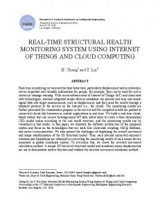 real-time structural health monitoring system using internet of