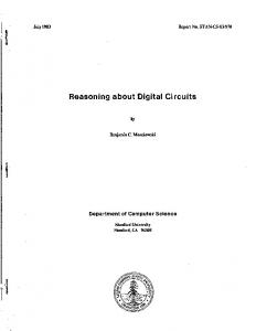 Reasoning about Digital Circuits