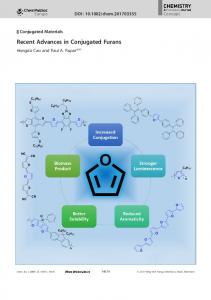 Recent Advances in Conjugated Furans