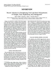 Recent Advances in Deciphering Viral and Host Determinants of ...