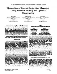 Recognition of Bengali Handwritten Characters Using ... - IEEE Xplore