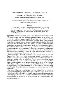 RECOMBINATION PATHWAY SPECIFICITY OF CHI ... - Europe PMC