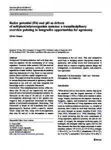 Redox potential - Springer Link