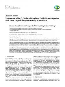 Reduced Graphene Oxide Nanocomposites