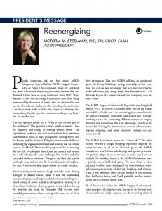 Reenergizing - AORN Journal