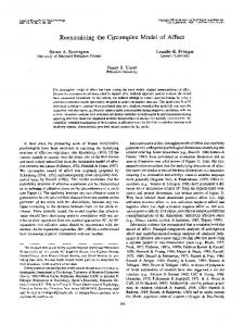 Reexamining the Circumplex Model of Affect - CiteSeerX