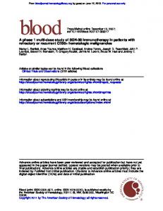 refractory or recurrent CD30+ hematologic ...