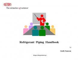 Refrigerant Piping Handbook